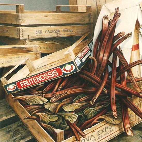 Markt IV AcrylLeinwand 80x100cm 001-square