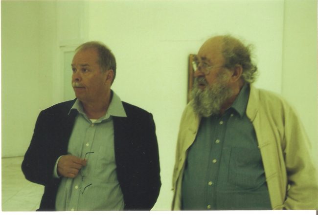 v. d. Grinten und Robert Schneider in Moyland